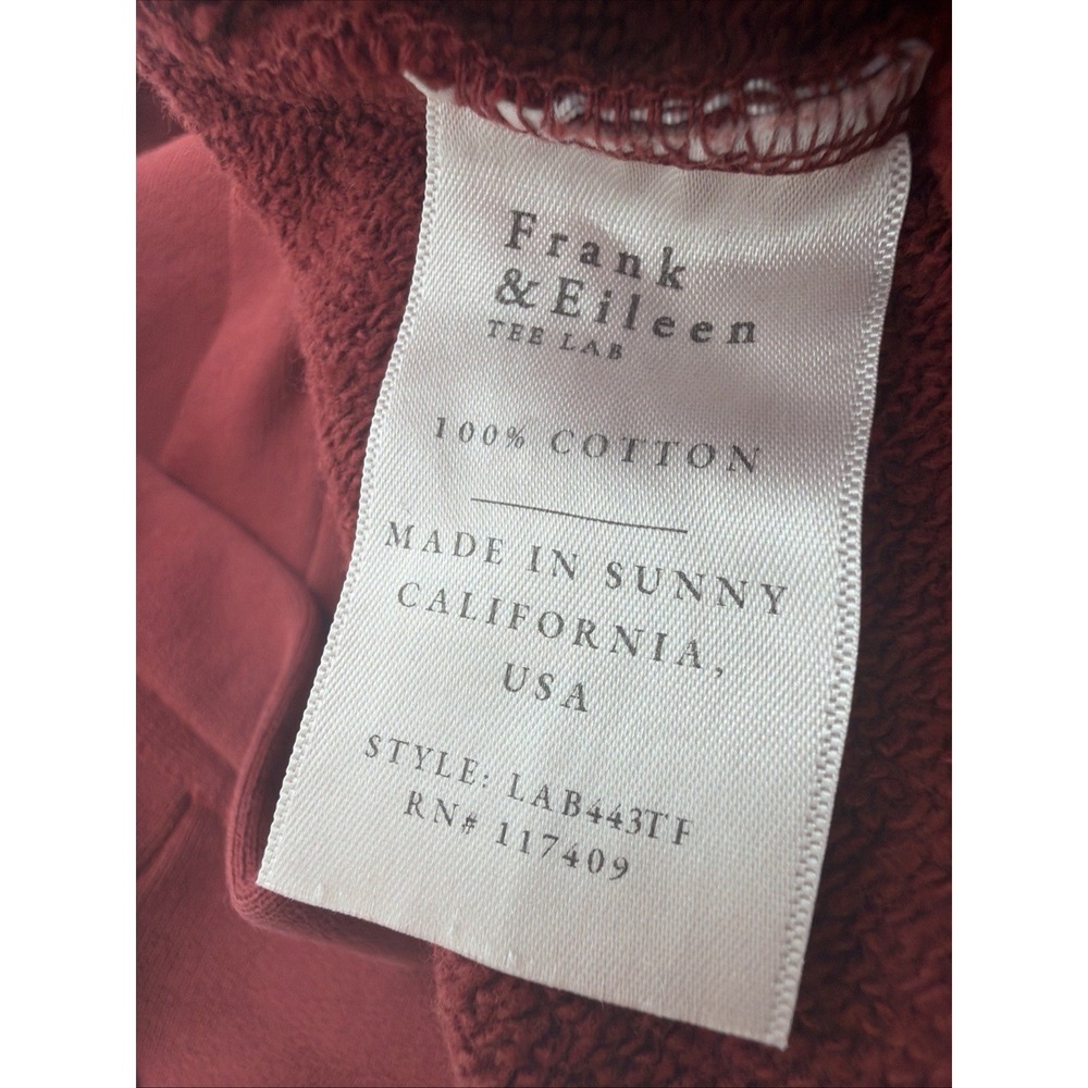 NEW! Frank & Eileen Willa Long Triple Fleece‎ Wrap Dress Women's Size Large Cran - Picture 5 of 5